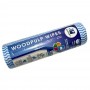 Серветки Aquasoft 25х30 (50 шт.) woodpulp сітка блакитна хвиля рулон 